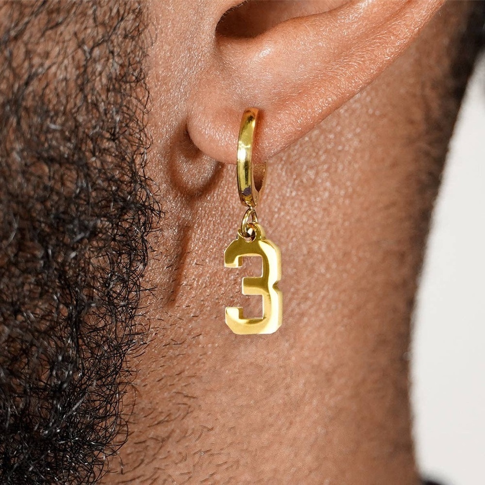 Number Earring